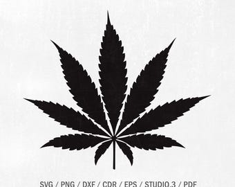 Pot leaf SVG Download, SVG files for Cricut, dxf files for Silhouette, marijuana Download, Svg Design, Cricut files, pot leaf svg silhouette