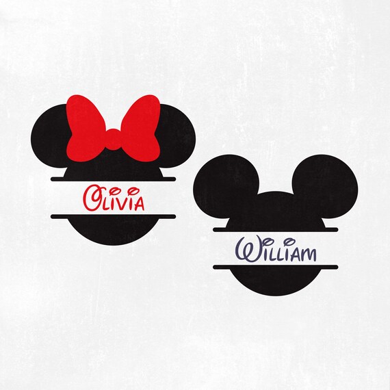 Download Mickey Monogram Svg Minnie Monogram Svg Minnie Mouse Svg Etsy