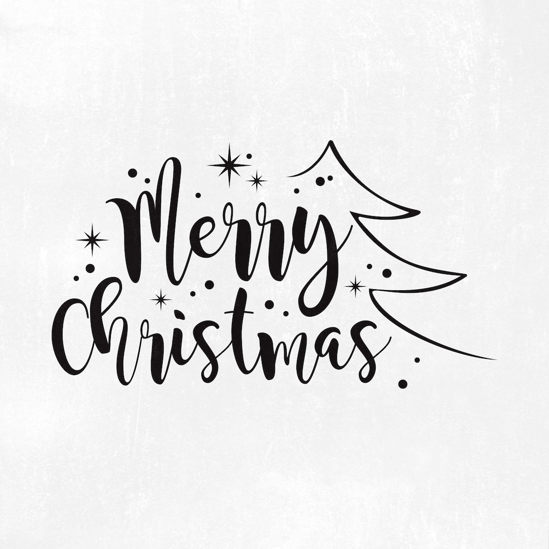 Christmas SVG, Merry Christmas SVG, Merry Christmas Saying Svg