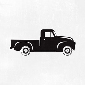 Truck SVG, Pickup truck svg, vintage pick up Truck svg Pick up truck svg cricut and silhouette. INSTANT Download.
