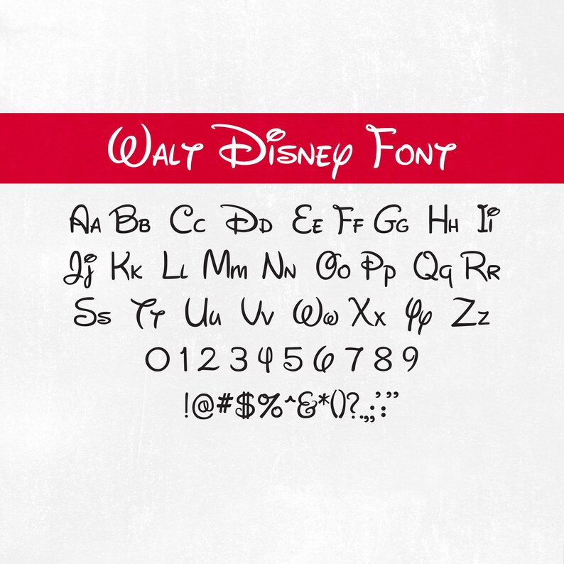 Free Free 314 Disney Letters Svg SVG PNG EPS DXF File