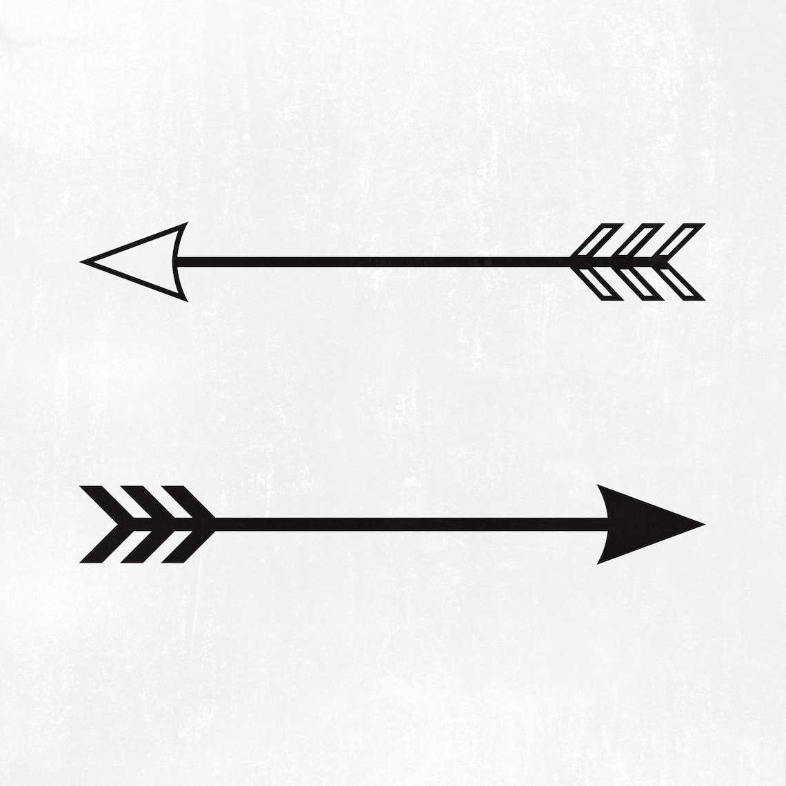Arrow SVG Straight Arrows Svg Cut Files Tribal Cricut Files Etsy