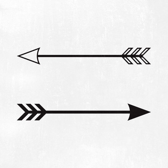 Download Arrow Svg Straight Arrows Svg Cut Files Tribal Cricut Files Etsy