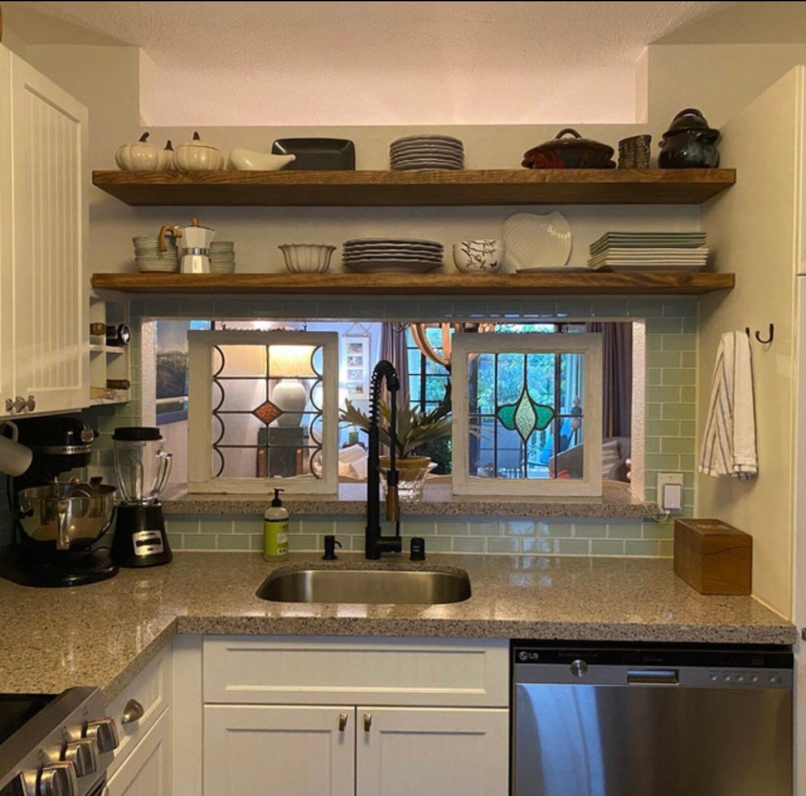 Walnut Wood Color Floating Shelf Rustic Reclaimed Barn Wood Etsy