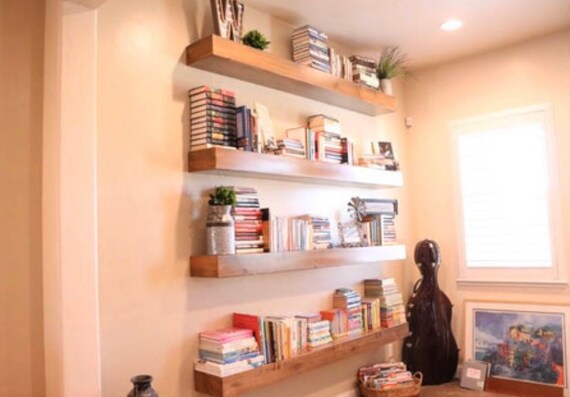 Contemporary Floating Mantel Faux Beam Shelf CHOOSE SIZE and - Etsy Canada