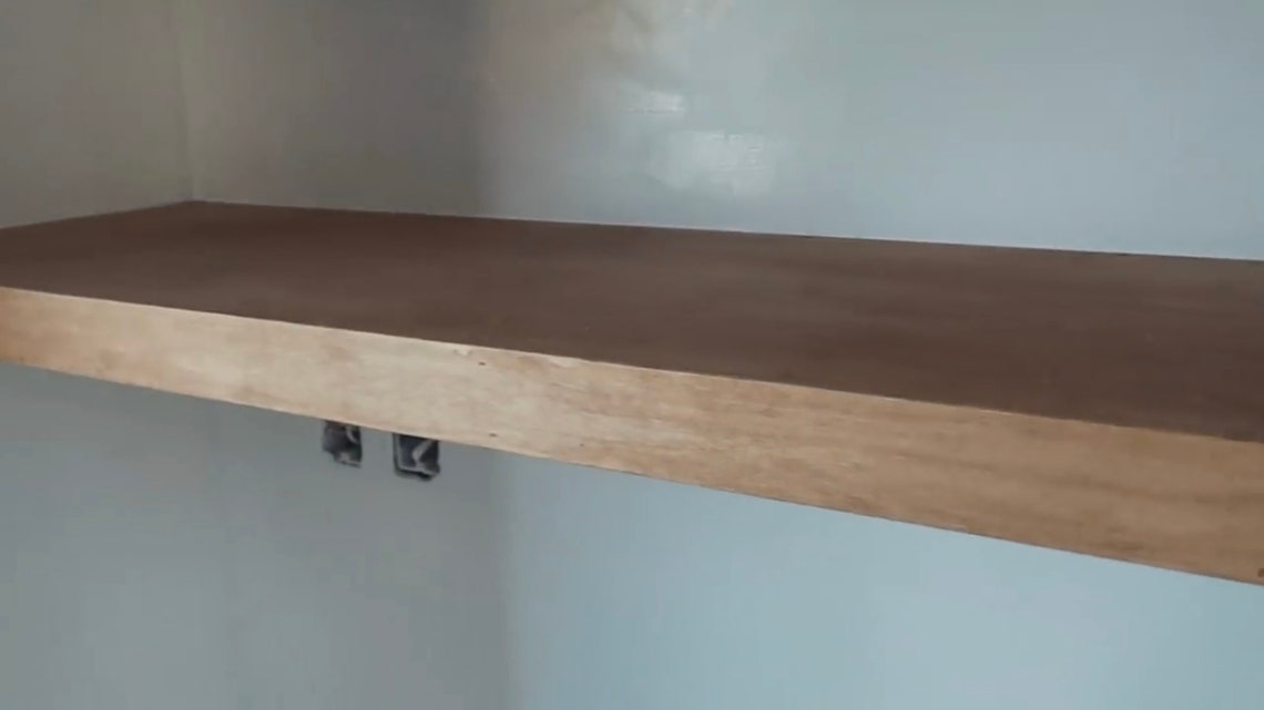 2 Inch THICK Floating Shelf Rustic Floating Shelves Choose Etsy