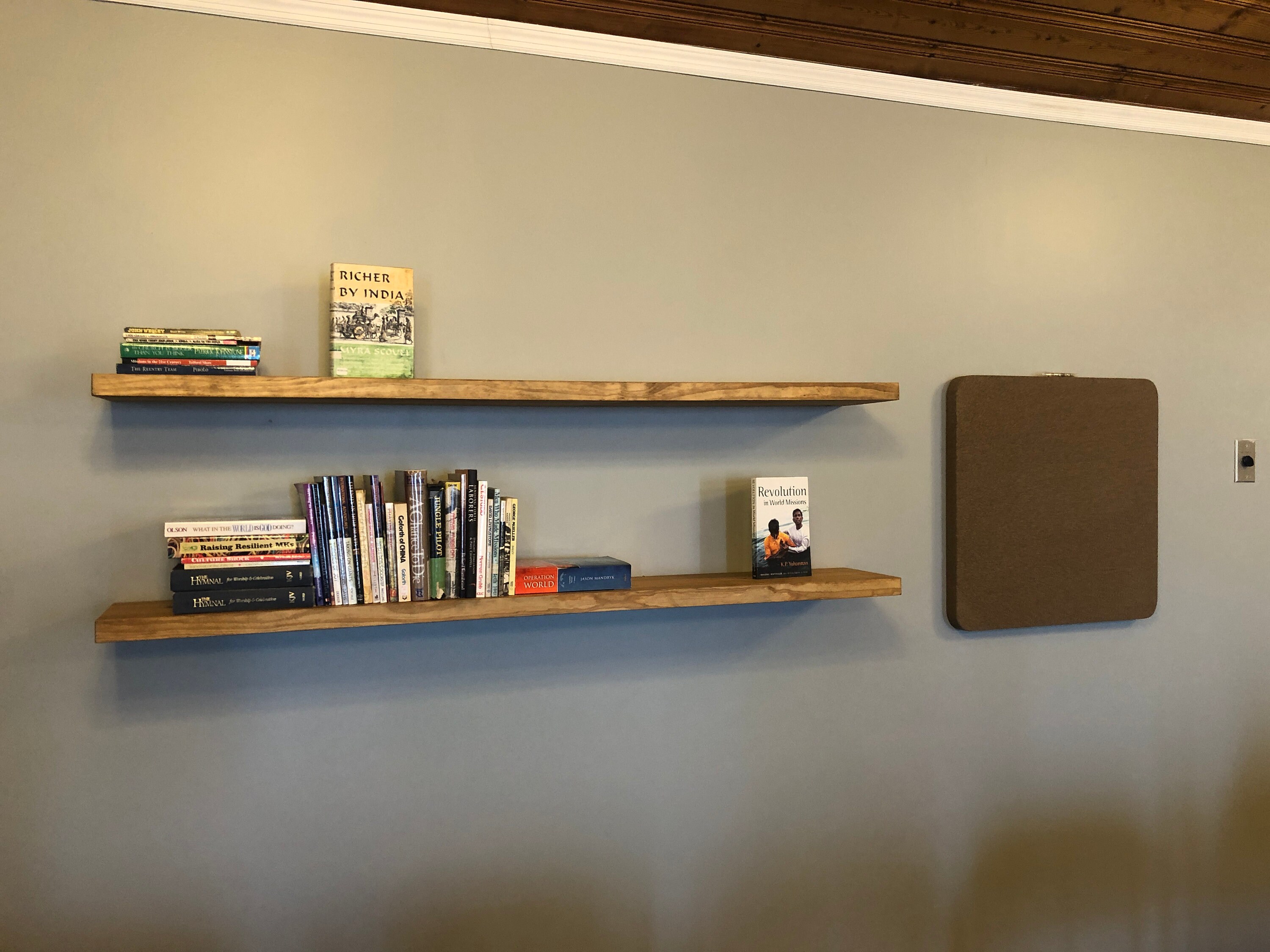 Modern Wood Floating Shelves Pickled Oak Natural Floating Etsy