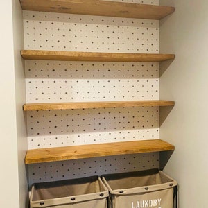 Closet wall shelves deals