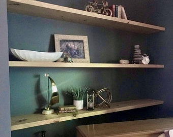 Heavy Duty Floating Shelf - Includes Hardware