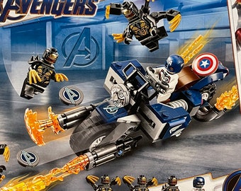 Lego avengers endgame captain america outrider attack shop
