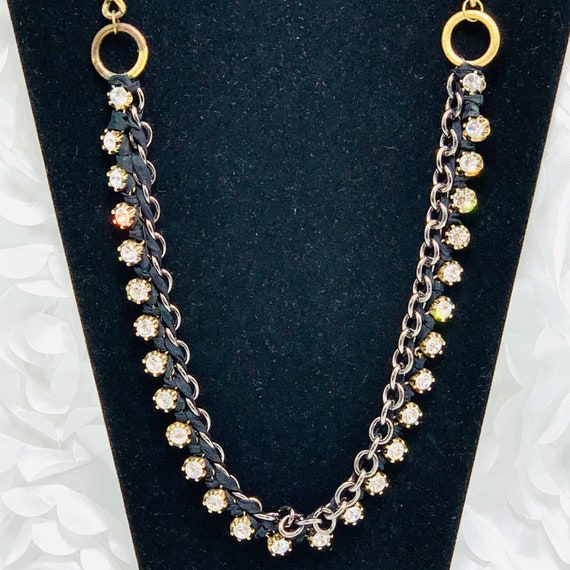 J crew rhinestone necklace best sale