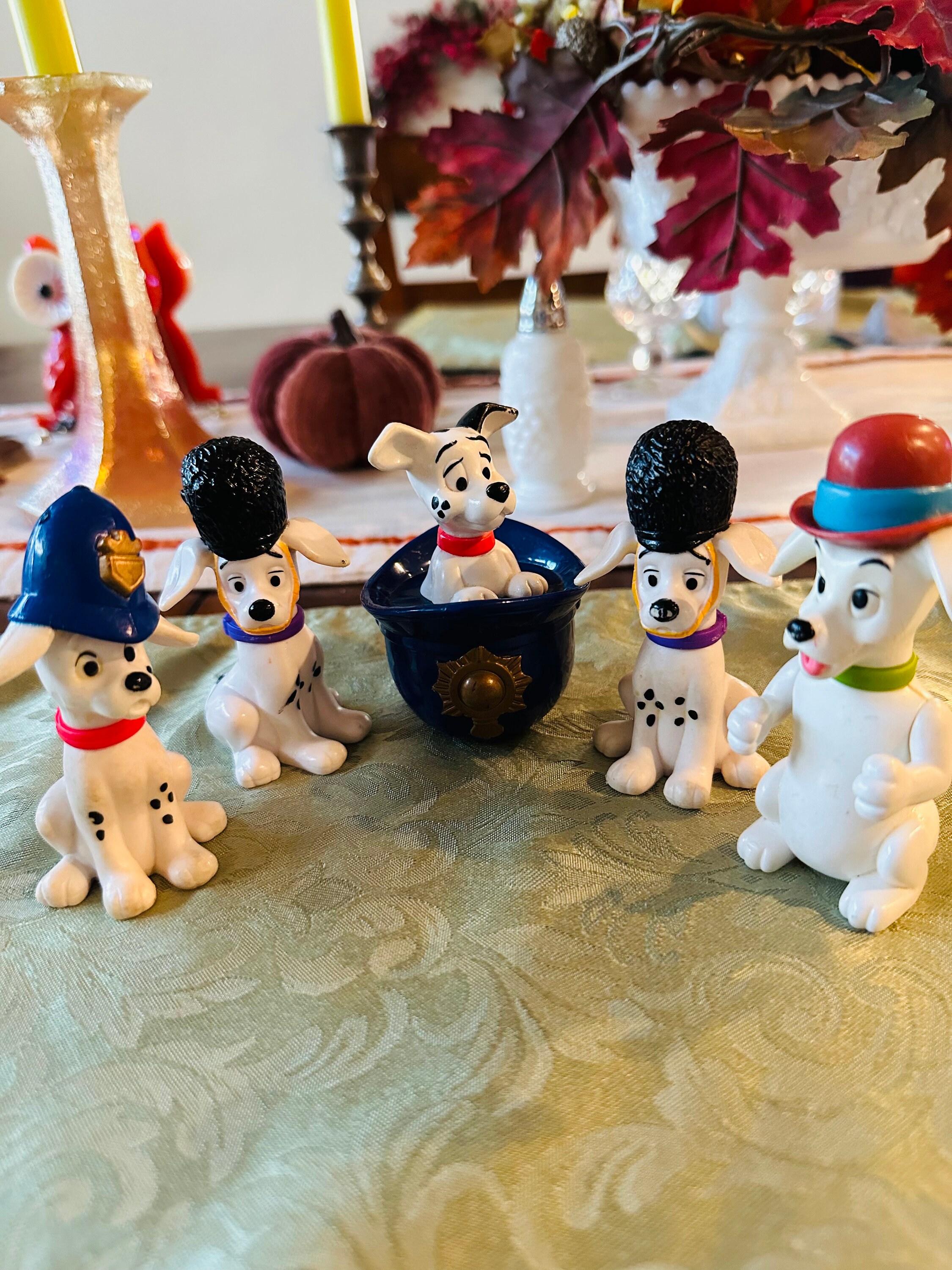 101 Dalmatians Mcdonald's Happy Meal Toy Bundle of 5 Toys British