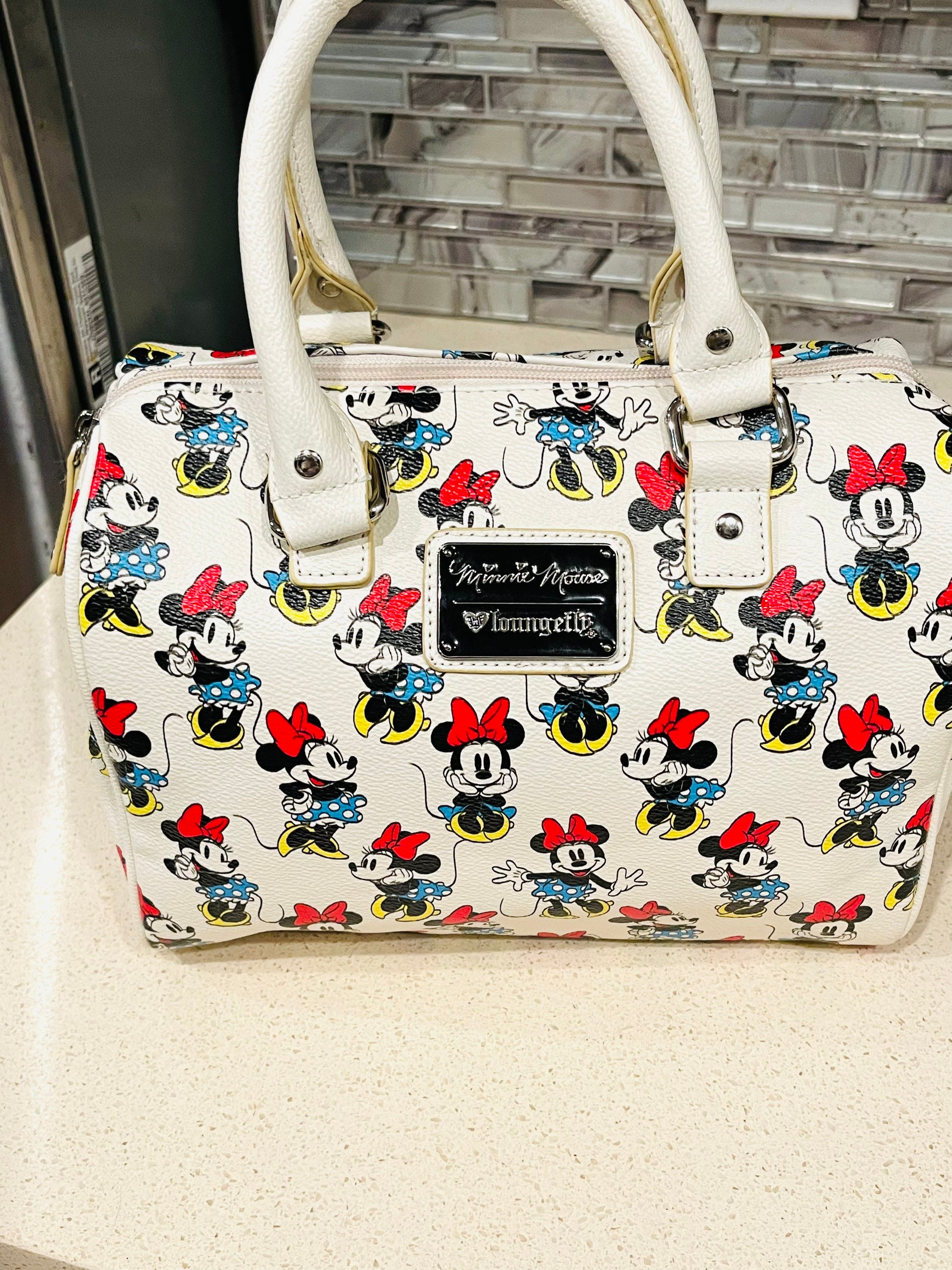 Loungefly Disney Minnie Mouse Bow Bucket Bag