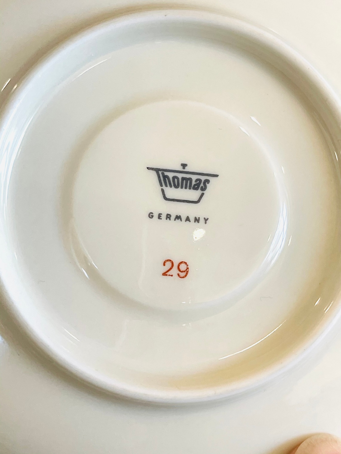 Thomas Porcelain Tea Cups Signed Germany Set Of 6 Tea Cups Etsy