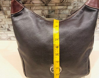 Dooney & Bourke Purse Chocolate Brown Shoulder Bag All Leather -  Sweden