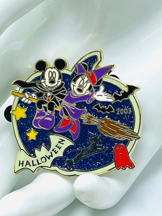 ディズニー ハロウィン ミッキー ミニーマウス ピン ドラキュラ 魔女