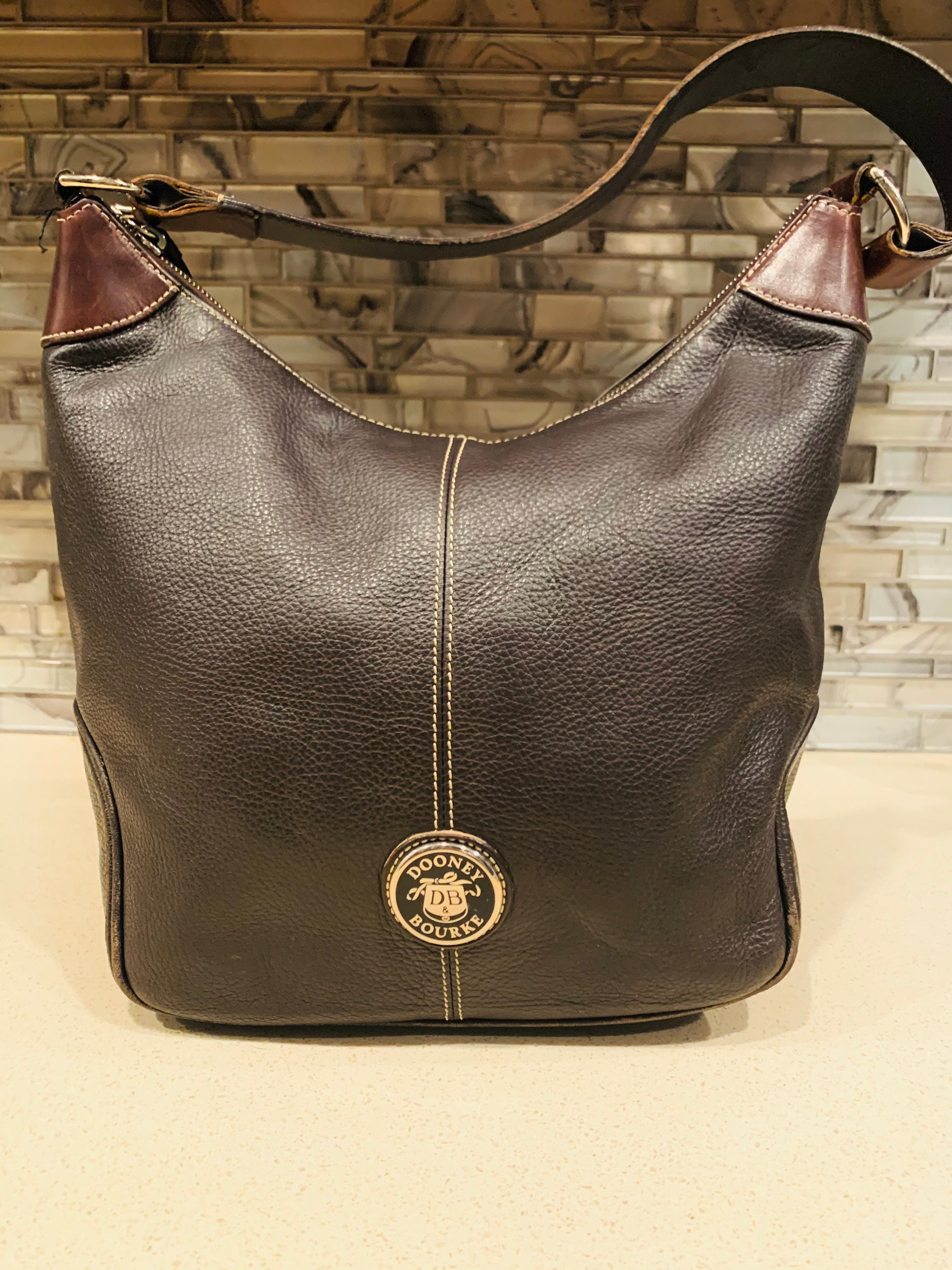 leather dooney and bourke purse