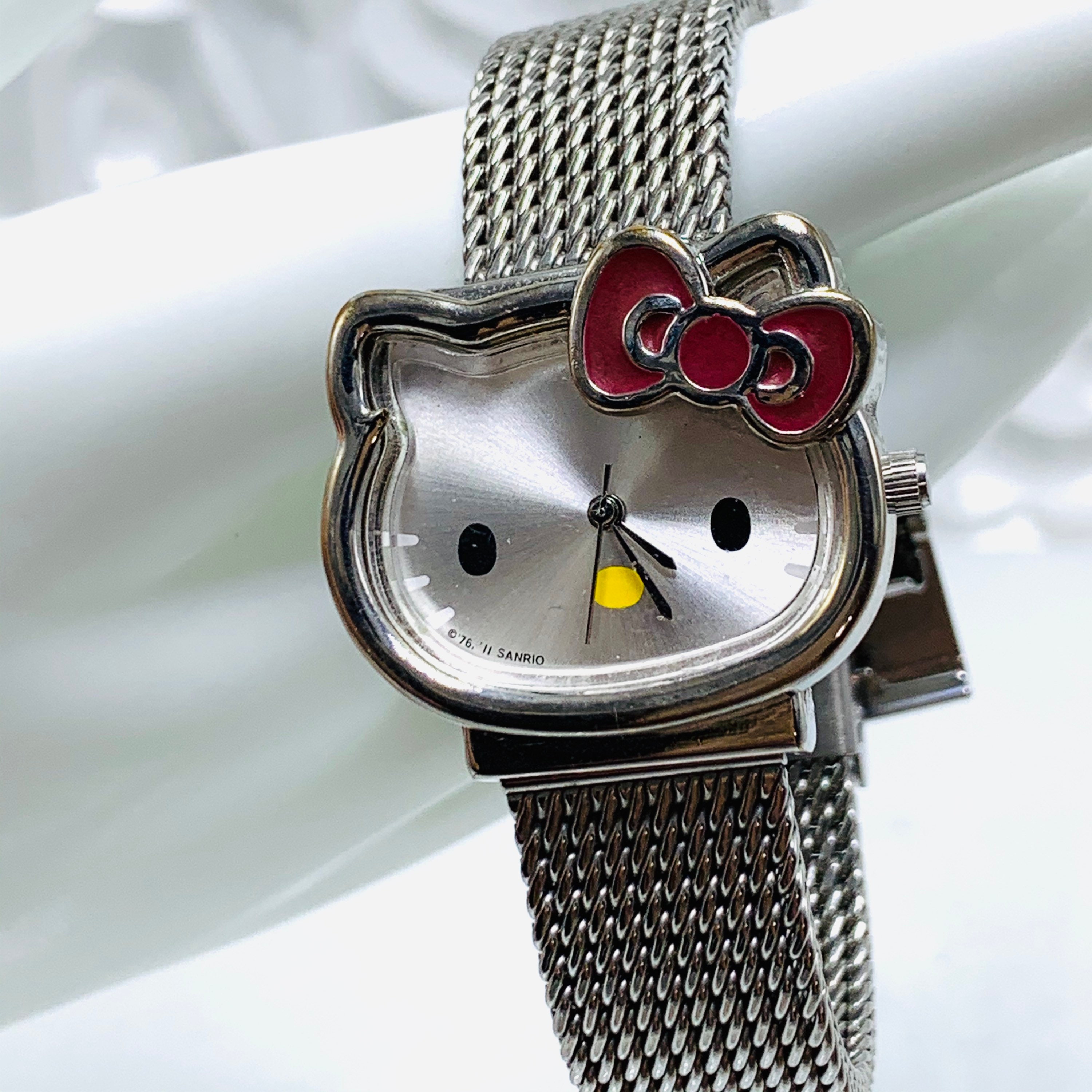 Hello Kitty Sanrio Watch Jewelry Stainless Steel With | Etsy - What Can I Watch Hello Kitty On