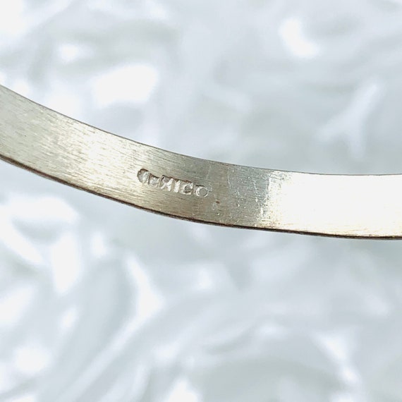 Sterling Mexico Bangle Silver Cozumel Bracelet View 4
