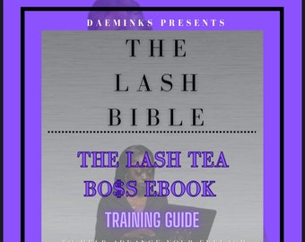 EYELASH training guide EBOOK | Eyelash extensions boss guide | Lash Ebook | Lash manual | PREORDER