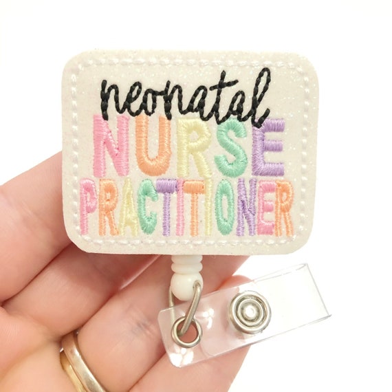 NICU ID Holder, Medical Badge Reels, Neonatal Retractable Reels