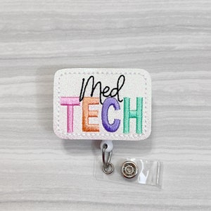 Med Tech Id Badge 