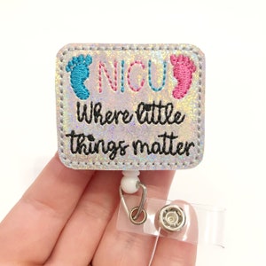 NICU badge reel, baby feet badge reels , medical badge reel, retractable badge, ID badge Reel, Badge holder, nurse ID holder
