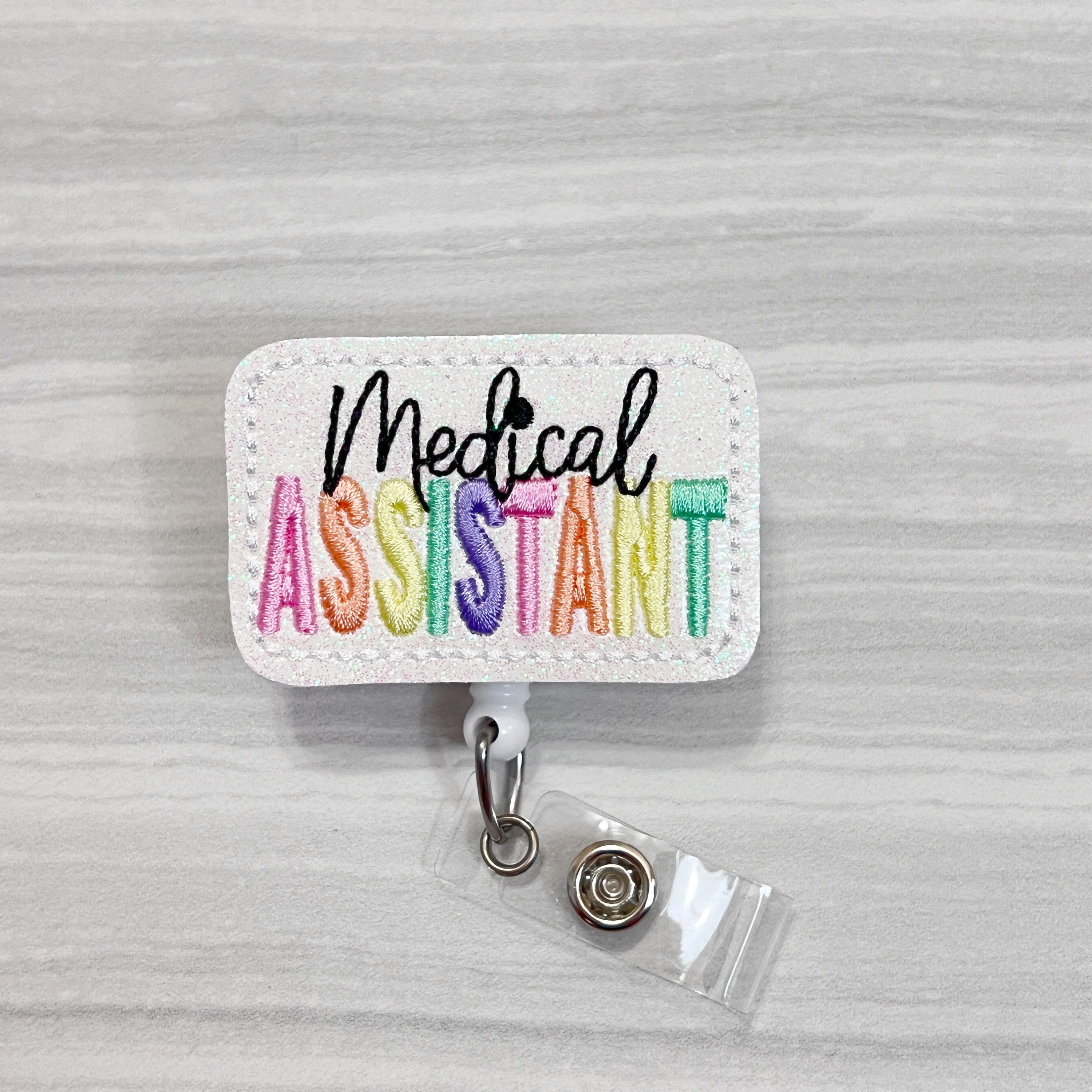 Medical Assistant Badge Holder 