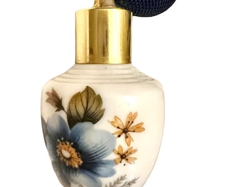 Vintage West Germany- Jiona Perfume Defuser with Blue flowers