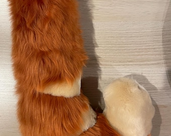 Furry fursuit tail brown
