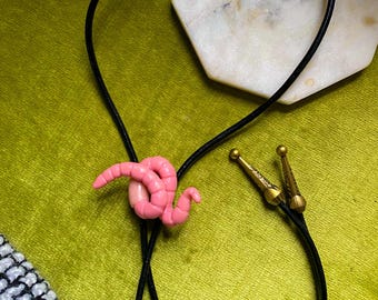 WORM Bolo Tie