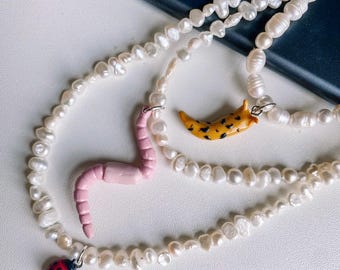 BUG Polymer Clay Necklaces