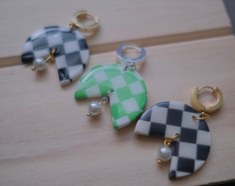 YZABO polymer clay earrings