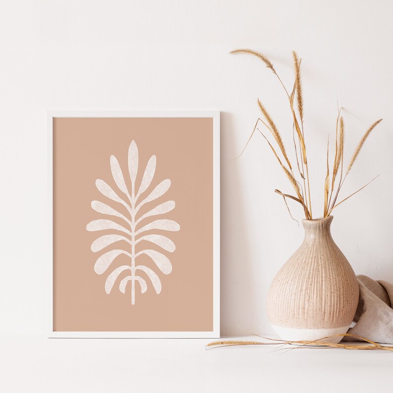 Botanical Printable Wall Art Digital Print Neutral Wall Art Boho Decor Abstract Art Print Instant Download Minimalist Print Modern Art