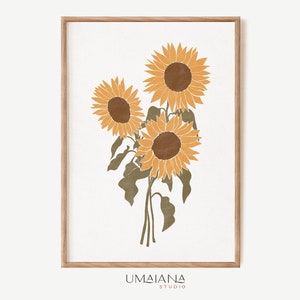 Druckbare Wand Kunst Sonnenblume Druck Herbst Drucke Herbst Poster Herbst Wand Kunst Herbst Druck Herbst Druck Herbst Dekor Digitaldruck