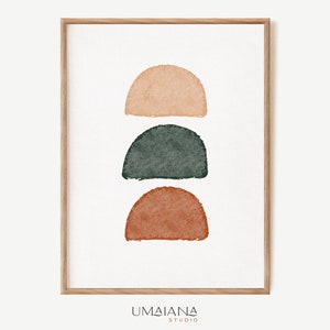 Geometric Printable Wall Art Digital Print Neutral Wall Art Abstract ...