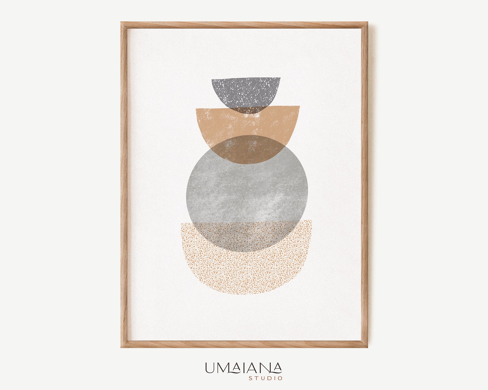Geometric Printable Wall Art Digital Print Neutral Wall Art - Etsy