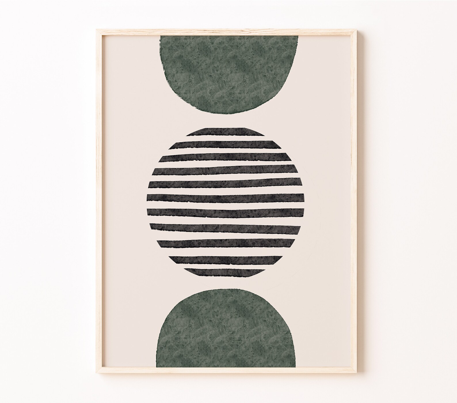 Geometric Printable Wall Art Digital Print Neutral Wall Art - Etsy
