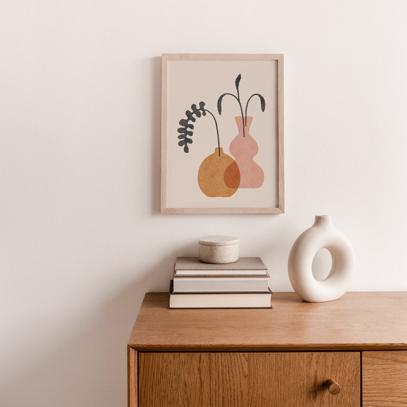 Abstract Desert Still Life Printable Wall Art Digital Print Neutral Wall Art Boho Decor Abstract Art Print Instant Download Minimalist Print image 4