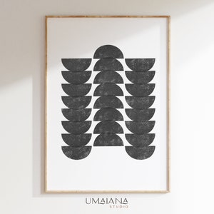 Abstract Art Print Black and White Art Printable Wall Art Prints Contemporary Art Digital Prints Geometric Wall Art Aesthetic Poster