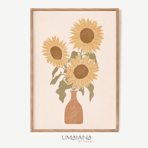 Druckbare Wand Kunst Sonnenblume Druck Herbst Drucke Herbst Poster Herbst Wand Kunst Herbst Druck Herbst Druck Herbst Dekor Digitaldruck