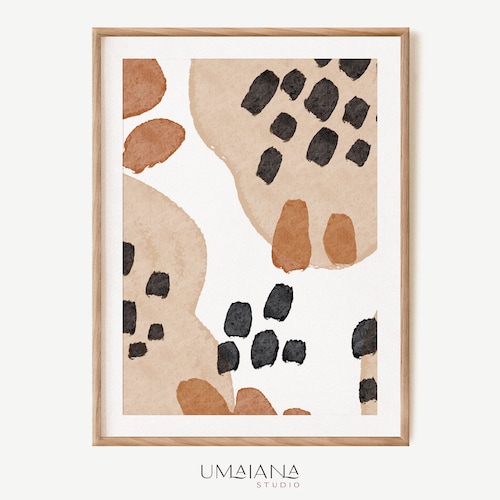 Boho Printable Art Printable Abstract Art Boho Print Wall Etsy