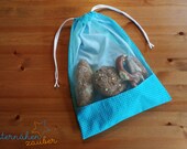 Bread bag with viewing window points