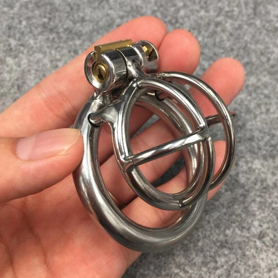 Dispositivo de castidad masculina Jaula de metal ultra corta de acero  inoxidable de 35 mm / 1.4 pulgadas de longitud -  México