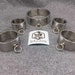 Customizable 3CM/5CM Height Stainless Steel Bondage Restraints Kit Heavy Duty BDSM Gear Collar Handcuffs Ankle Cuffs