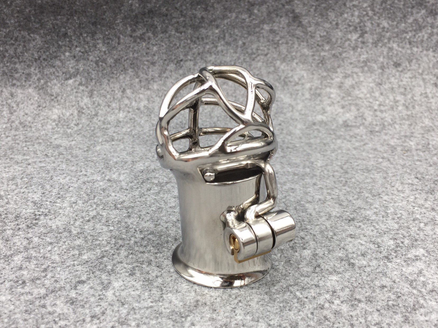 Frenum piercing chastity