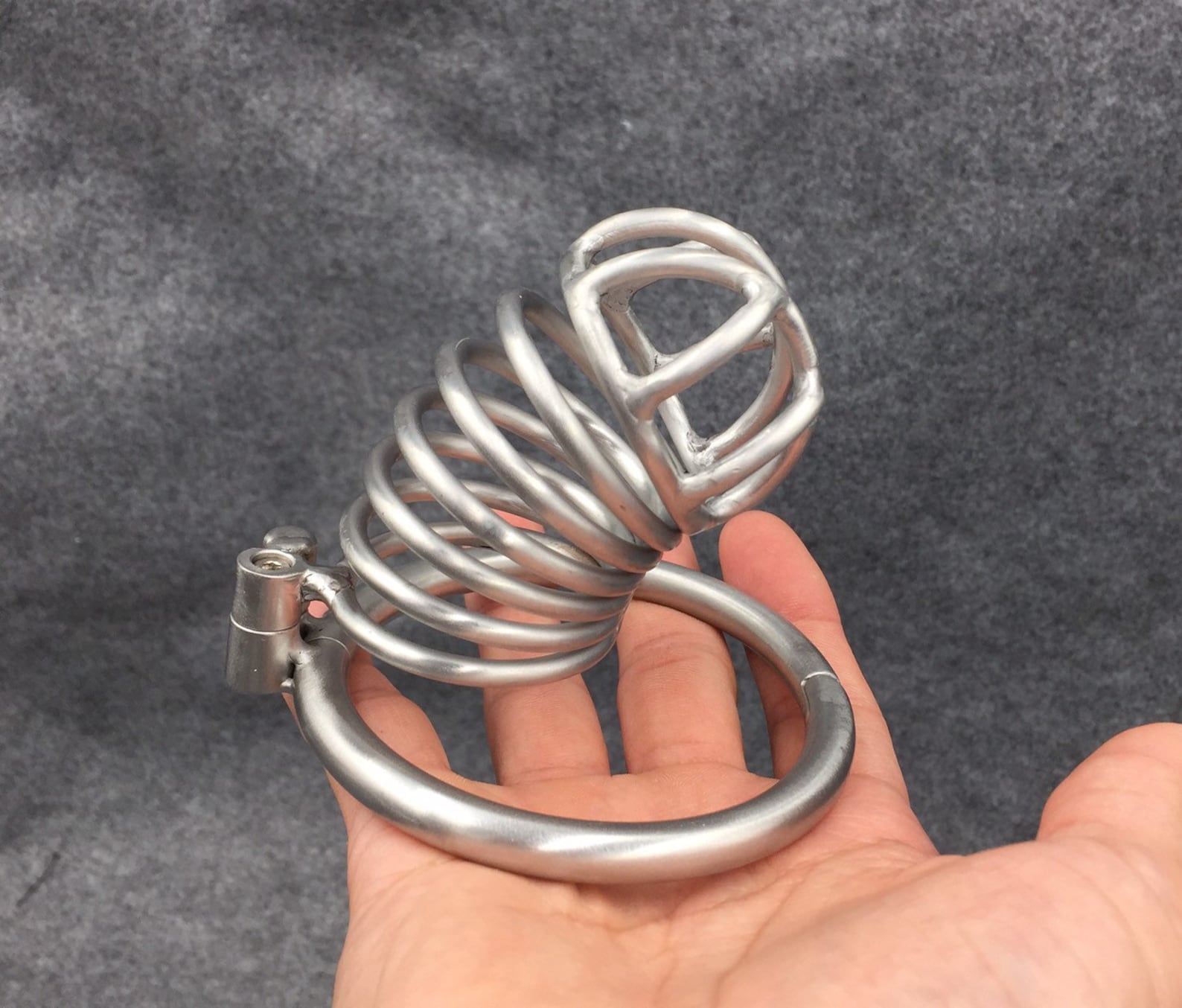 custom-metal-chastity-cage-stainless-steel-cock-cage-with-etsy