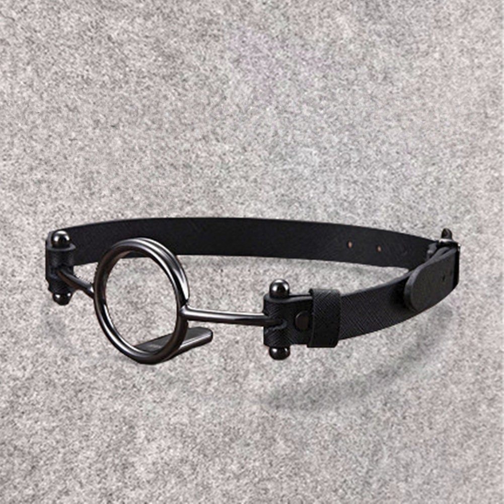 Luxury Open Mouth Gag Otype Ring Gag with Tongue Depresser Etsy
