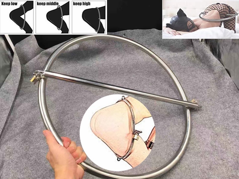 BDSM Bondage Restraints Circle Forced Bending Over Device 