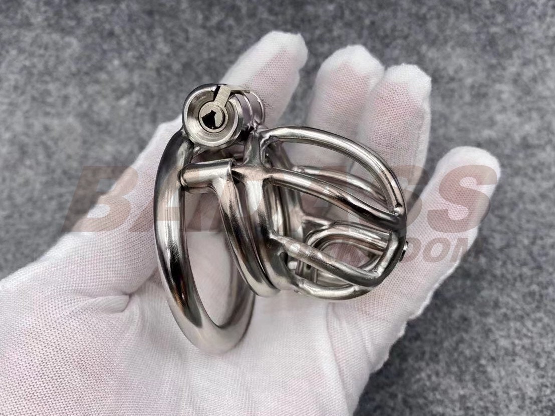 Customizable Streamline Chastity Cage With Integrated PA - Etsy